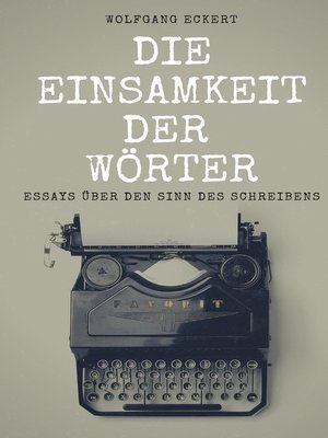 cover image of Die Einsamkeit der Wörter